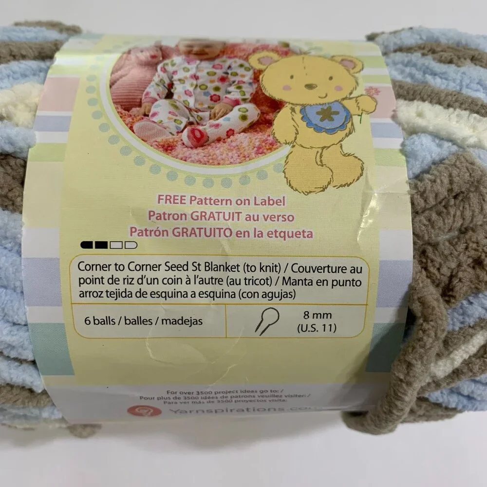 NWT Bernat Baby‎ Blanket Yarn 